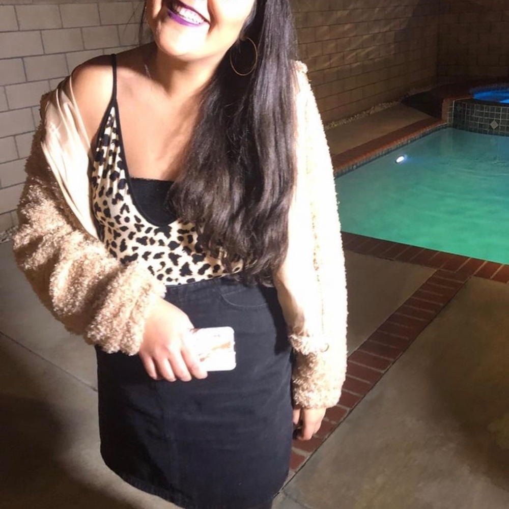 LEOPARD BODY SUIT (XL)